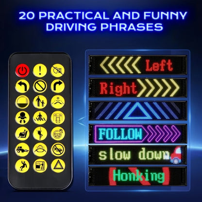 Flexible LED Matrix Display Sign Programmable Scrolling Text - Devil Eyes High Refresh Rate for an Everyday Personal Care Routine