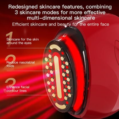 Handheld Beauty Device 3-in-1 Skincare Modes - USB Rechargeable Facial Care Tool with Color Light Therapy