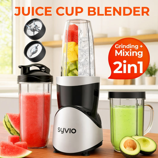 Personal Blender & Smoothie Maker 12-in-1, High-Powered Protein Shake Mixer, Multi-Function Grinder