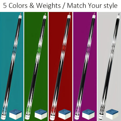 Pool Cue Stick 58 Inch – 13mm Laminated Tip, North American Maple Shaft, Ergonomic Grip, Billiard Cue for American Pool & Rotation