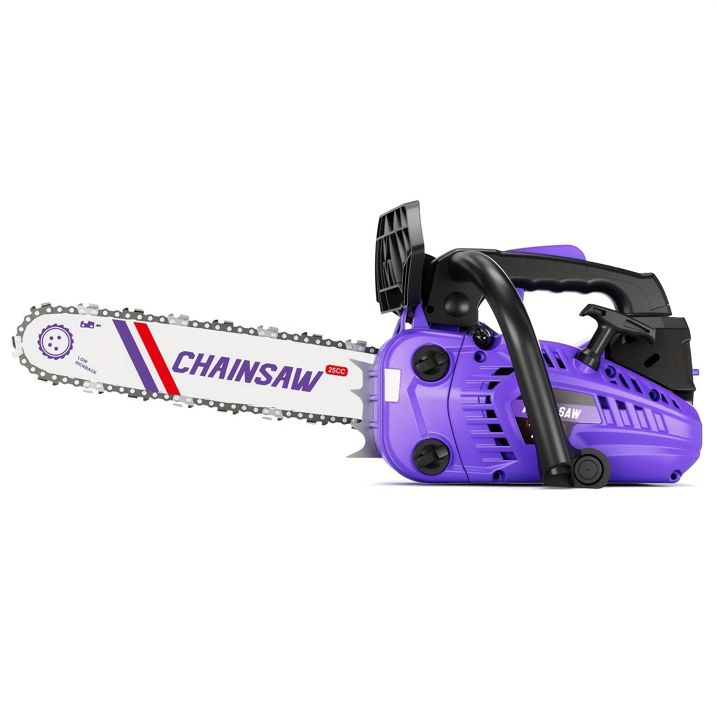 Mixed Gas Chainsaw Options with 12-Inch Compact Color Models and 20-Inch BlackRed Configuration