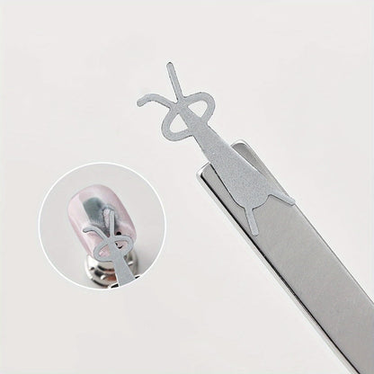 Cat Eye Nail Magnet Set 11pcs – 3-in-1 Magnet Stick with Heart & Bunny Designs, Strong Magnetic Tool for Cat Eye Gel Polish Nail Art