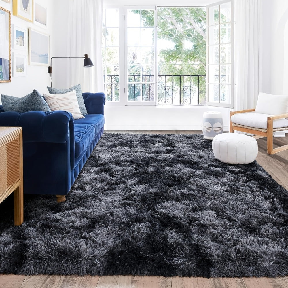 Non-Slip Area Rug Fluffy Soft Carpet – Modern Home Decor Floor Mat for Living Room, Bedroom, Kitchen & Bathroom | Easy Clean Cute Plush Rug