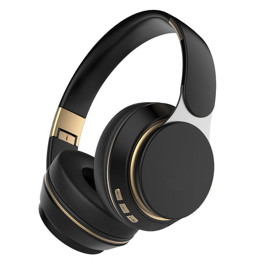 HD Foldable Over-Ear Headphones Wireless Built-In Mic Compatible PC Tablet Smartphone for Bedside Audio, Alarms and Room Entertainment
