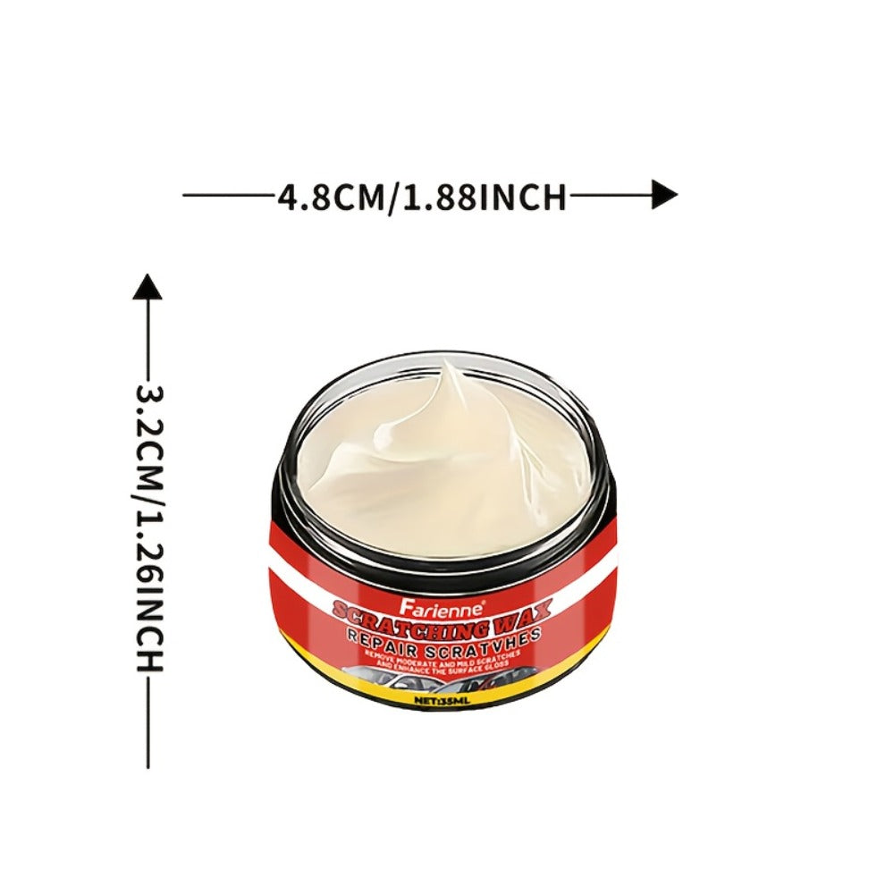 Car Scratch Remover & Swirl Remover – Nano Shine Polish Paste Kit with Sponge, Automotive Paint Scratch Repair for All Paint Colors
