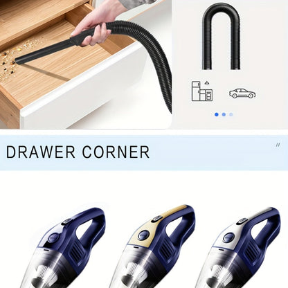 Model 901 Cordless Car Vacuum Cleaner with 5000Pa Source Rating, USB Charging, One-Button Bin and Six Finishes