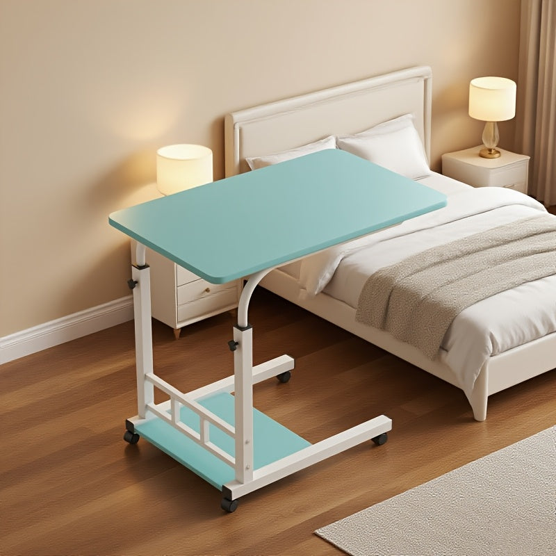 Bedside Table with Wheels Adjustable Height – Multi-Style Nursing Care Table for Elderly & Patients | Single & 3-Tier Rolling Overbed Dining