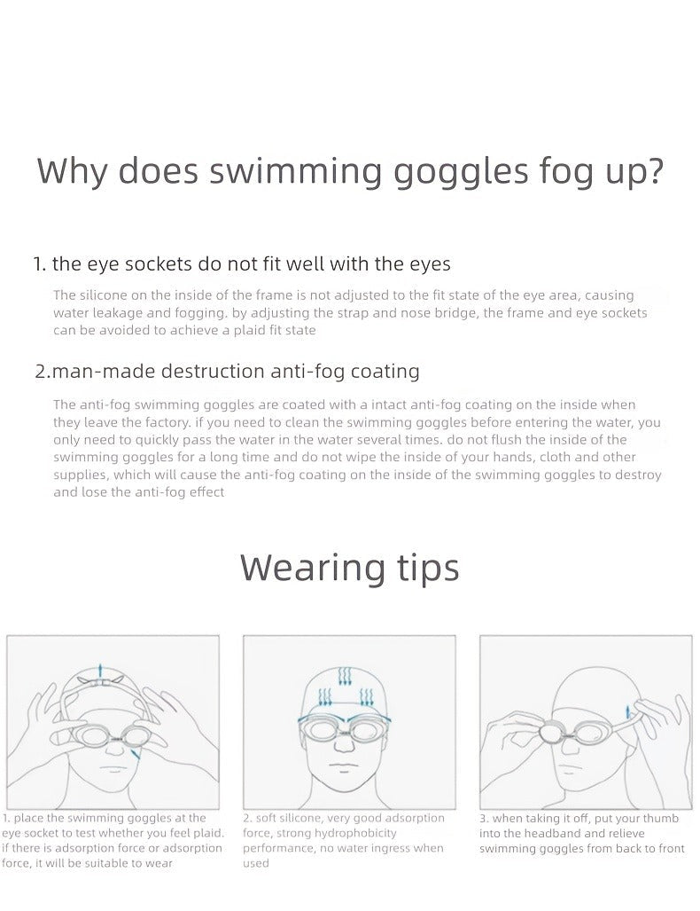 Mirrored Swimming Goggles with Nose Clip, Earplugs and Case in Gold, Pink or Two-Pair Gold-and-Pink Options