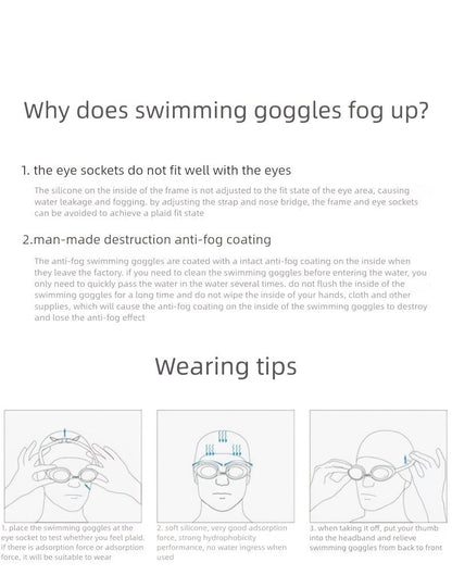 Mirrored Swimming Goggles with Nose Clip, Earplugs and Case in Gold, Pink or Two-Pair Gold-and-Pink Options