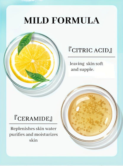 Salicylic Acid Facial Cleanser Gel, Deep Cleansing & with Hyaluronic Acid, Non-Comedogenic, Paraben-Free