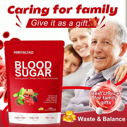 Berberine Blood Sugar Support Supplement 240 Softgels with Cinnamon Bitter Melon Gymnema for Bath Time, Home Spa and Personal Care