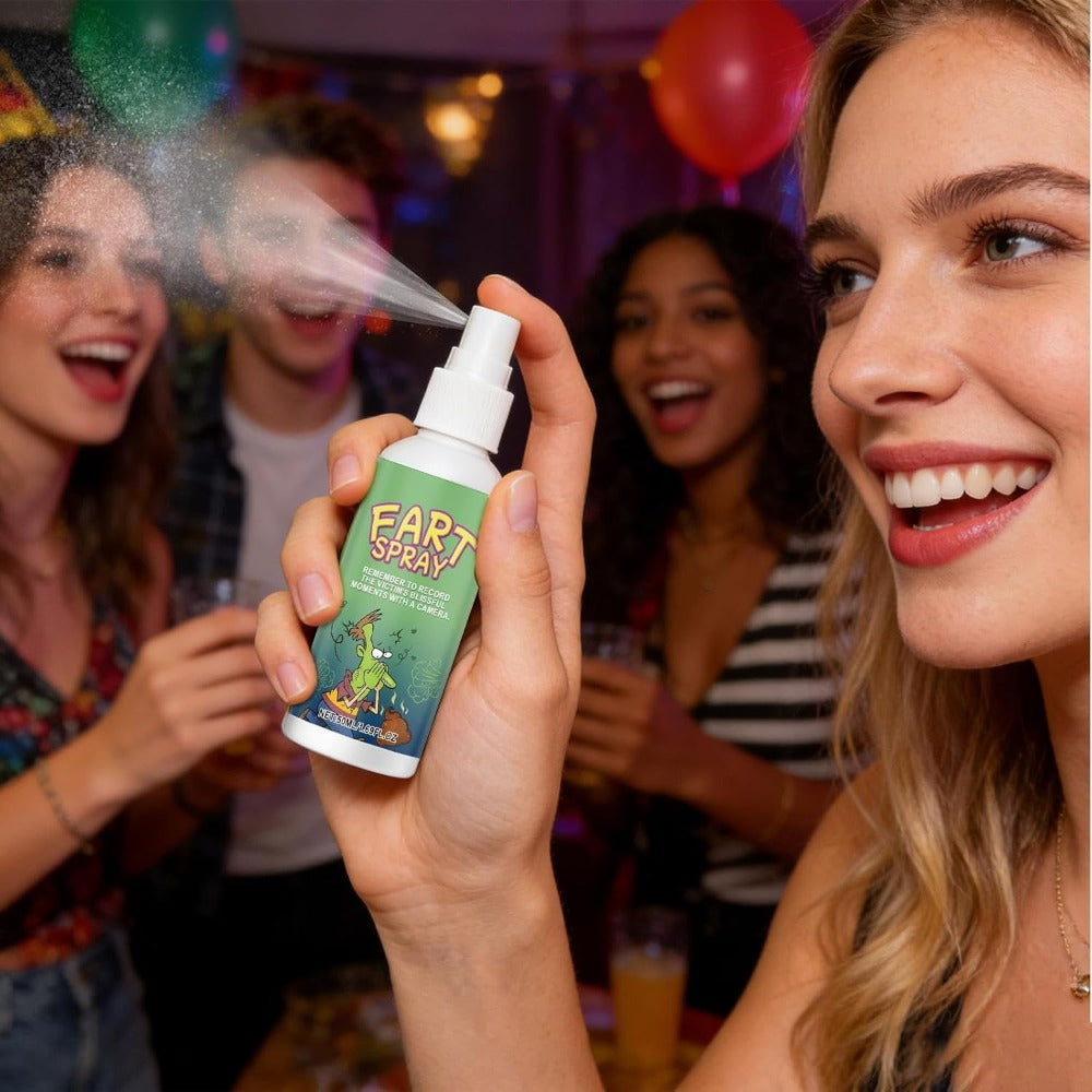 Fart Spray Prank Toy, Realistic Stink Bomb Odor Gag Gift for Adults & Kids, Hilarious Party Joke Prop for April Fools Day