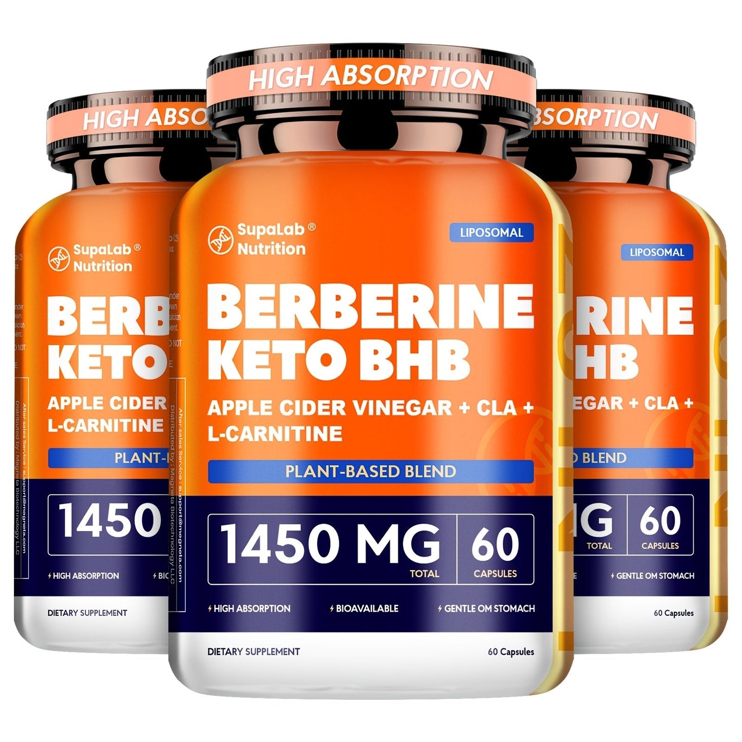 Herbal Weight Loss Capsules with White Kidney Bean & Berberine, Gut Health, Daily Energy & Body Reshape Diet Supplement for Women