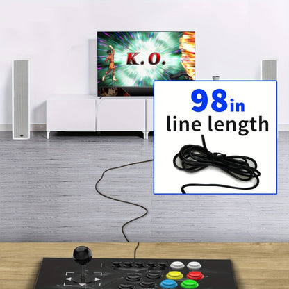 Arcade Stick DOYO KT511 for Nintendo Switch, PS3, PC & Android, 8-Way Square Gate Joystick, Turbo Function