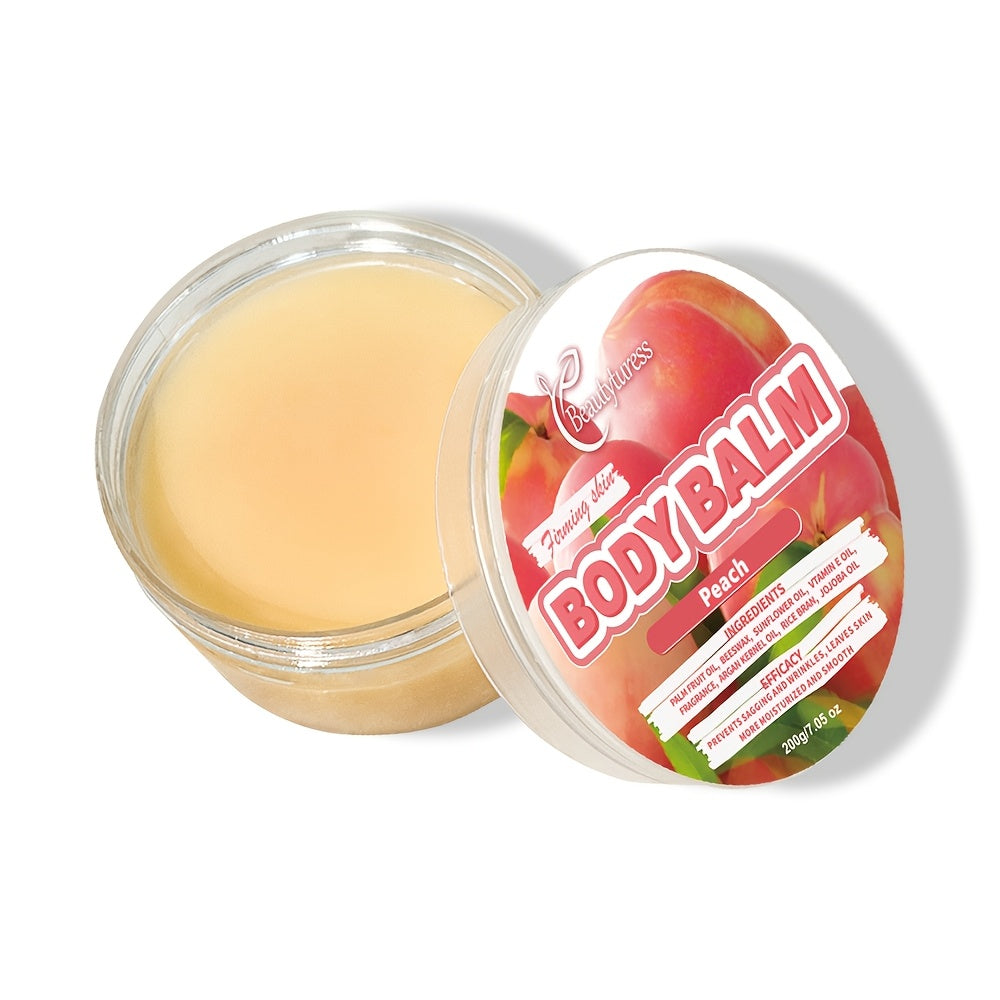 Body Butter Cream 200g Shea Butter Vitamin C Glycerin – Deep Moisturizing Body Glaze for Dry Skin Long-Lasting Hydration Hypoallergenic