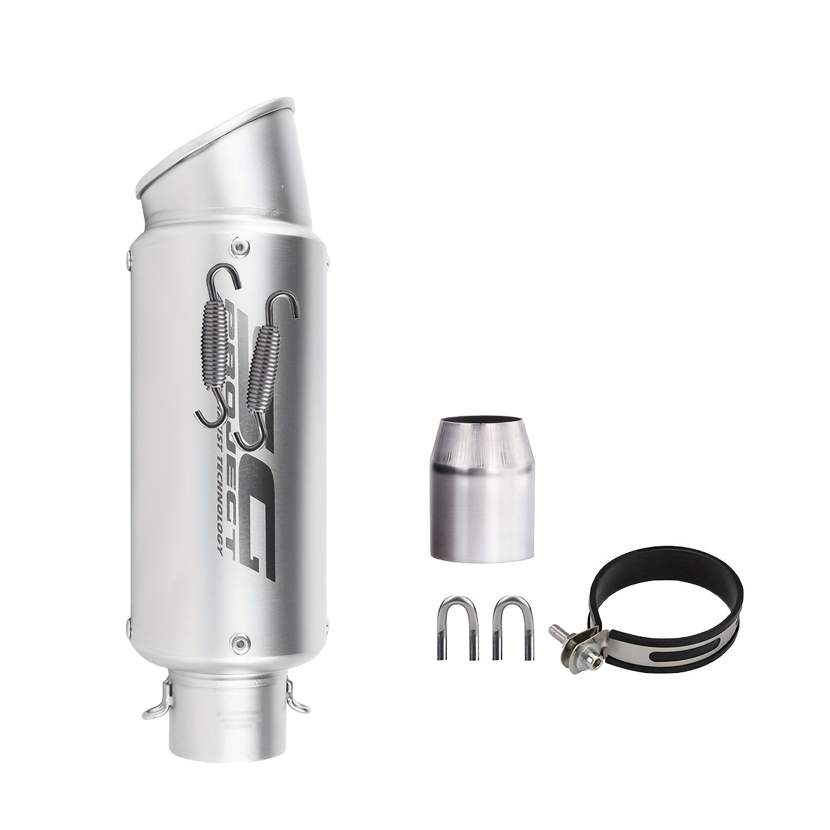 Motorcycle Exhaust Pipe 51mm & 60mm – Stainless Steel Slip-On for NMAX 125/155, Suzuki GSX650F, GSX1250 & GSX650R | Performance Exhaust