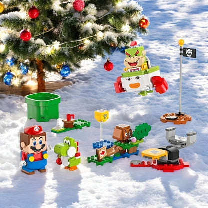 Interactive Mario Building Set LEGO 71439, Adventures with Interactive LEGO Mario Starter Course 218 Pcs