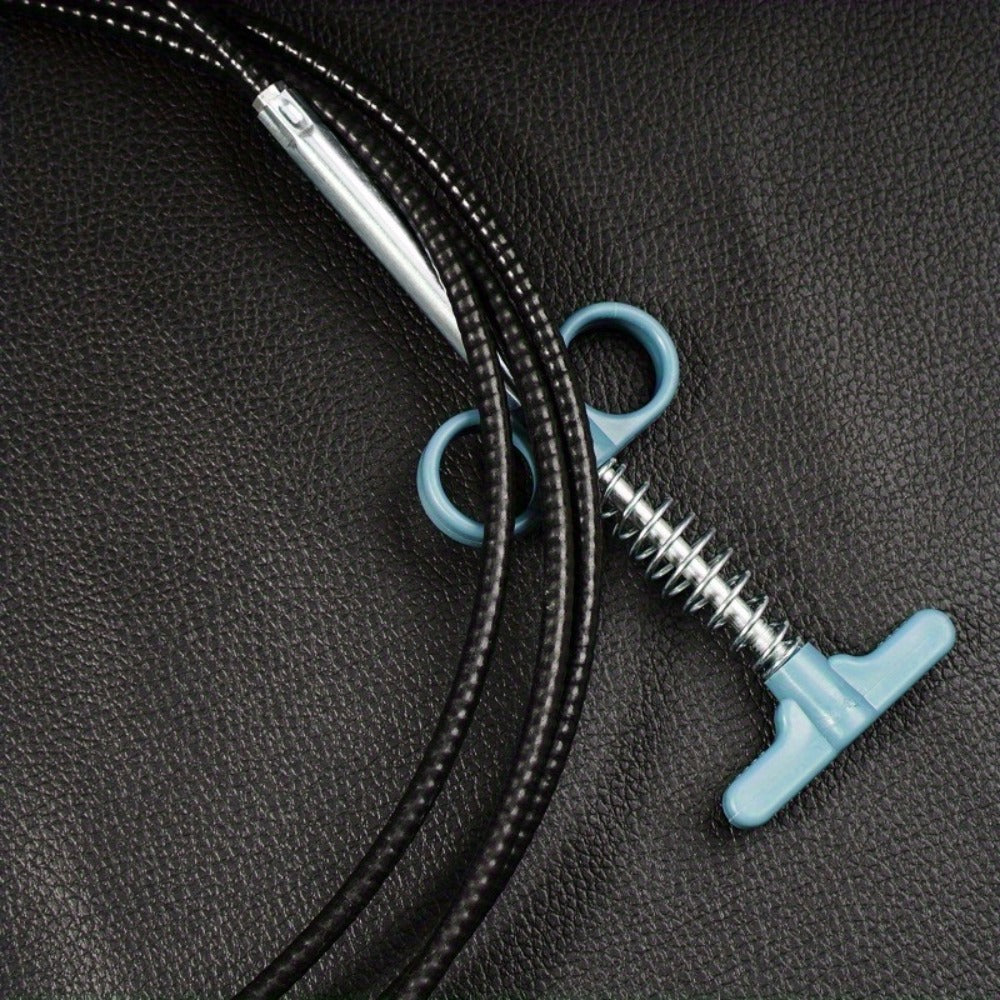 Car Door Opening Airbag Tool 39.37 Inch Spring-Loaded Wedge with Ergonomic Handle Coil Cable for GM Vehicles Window Door Installation Repair