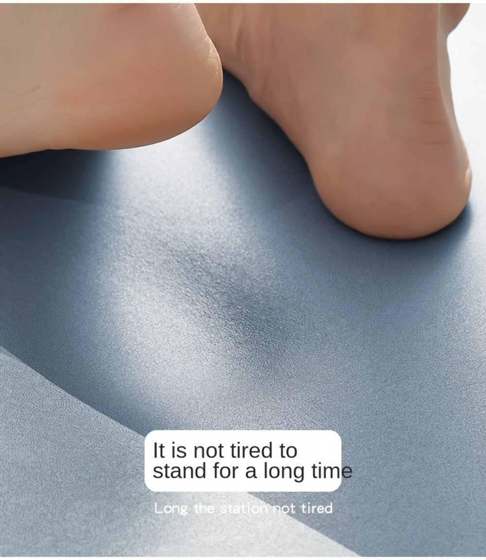 Kitchen Mat Set 2 Piece Anti-Slip Water Absorbent Thickened Diatom Mud Floor Mats for Kitchen Bathroom Entryway
