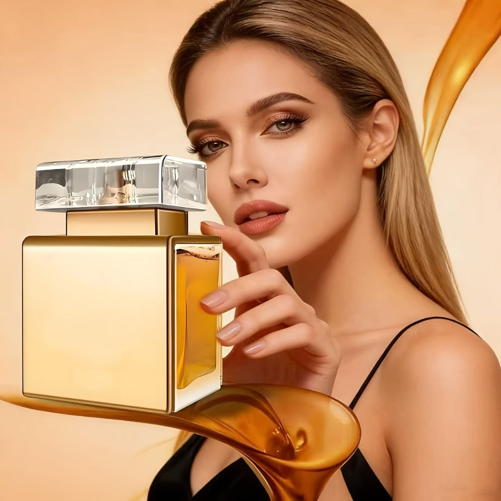 Perfume for Women 24K Spray with a Fresh Floral, Cool and Light Woody Fragrance Profile in a Distinctive Bottle Presentation