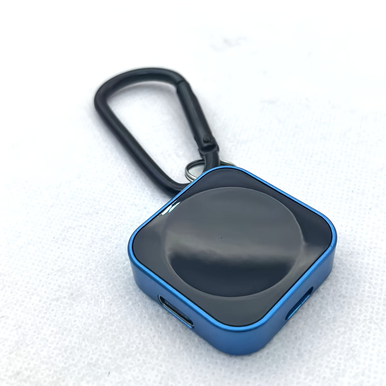 Portable Watch Charging Case with Carabiner, Square Magnetic Cradle and Six Color Checkout Options