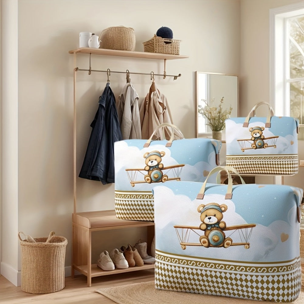 Large Capacity Moisture-Proof Storage Bag for Blankets, Clothes & Bedding – Extra Large Organizer Bag for Moving