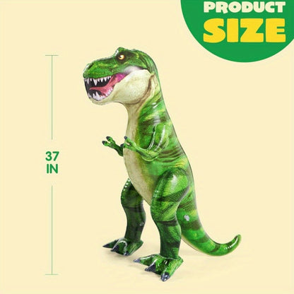 Giant Inflatable T-Rex Dinosaur 37 Inch, Tyrannosaurus Rex Blow Up Toy Safe with the Listed Color, Size or Set Options for Everyday Use