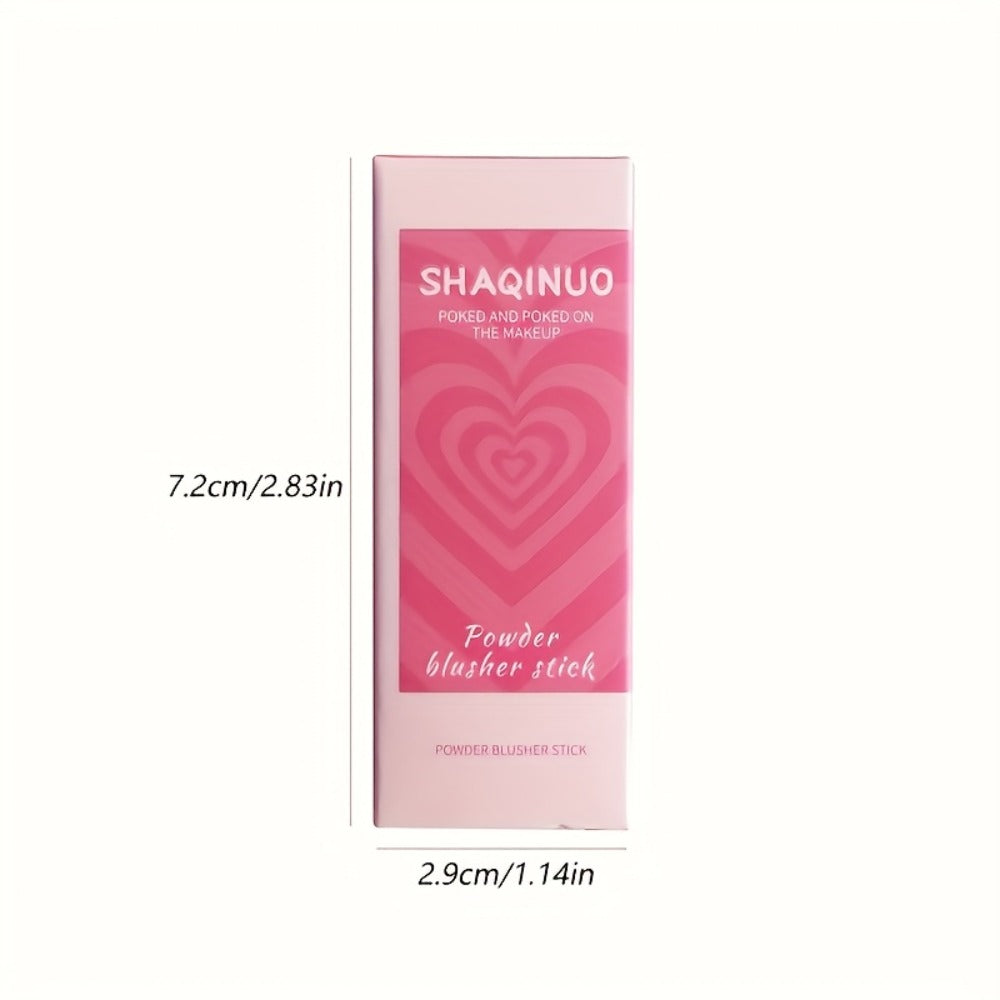 Cream Blush Stick Set 3-Piece, Blendable Cream-to-Powder Blusher, Matte & Shimmer Cheek Color, No-Brush Finger-Blend