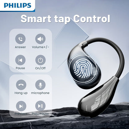 Wireless Earbuds Philips TAT2769 Bluetooth 5.4 Earhooks with Call Noise Reduction Mic in Three Colors