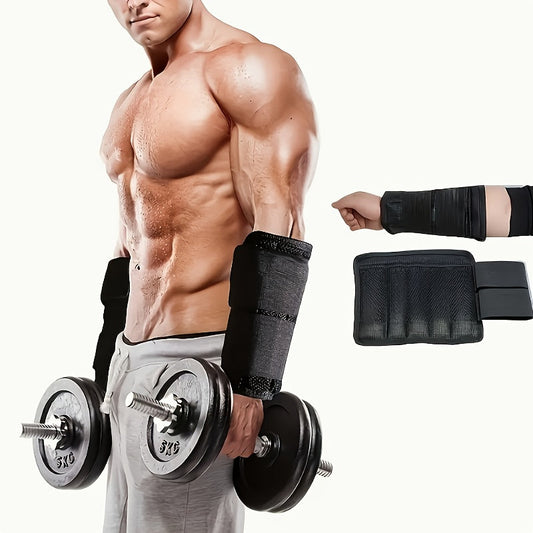 Adjustable Wrist Straps with Detachable Ankle Weights 2pcs | Unisex Nylon Fitness Bands for Strength Training Jogging Running | Versatile
