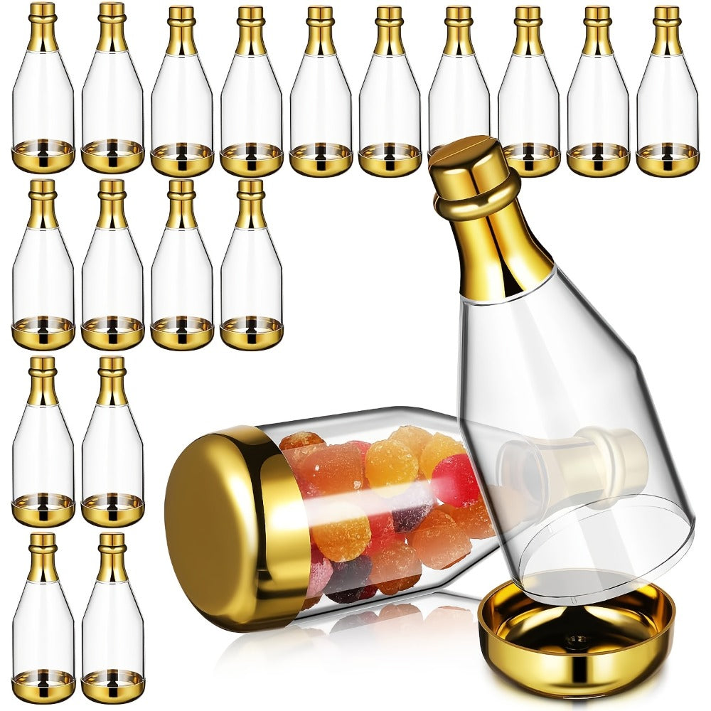 Mini Champagne Bottles Party Favors 36-Piece for Parties, Celebrations and Guest Favors, with the Listed Configuration