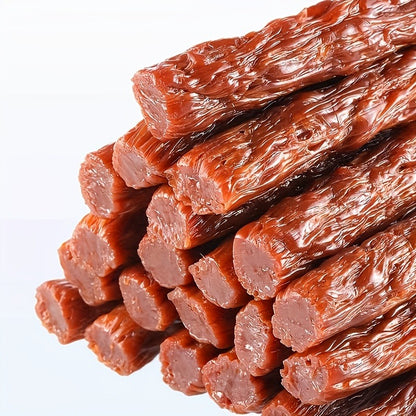 Beef Tendon Dog Chews – Natural Beef Strips Cubes & Diced Beef with Egg Yolk, High Protein Long-Lasting Dental Chews & Training Treats