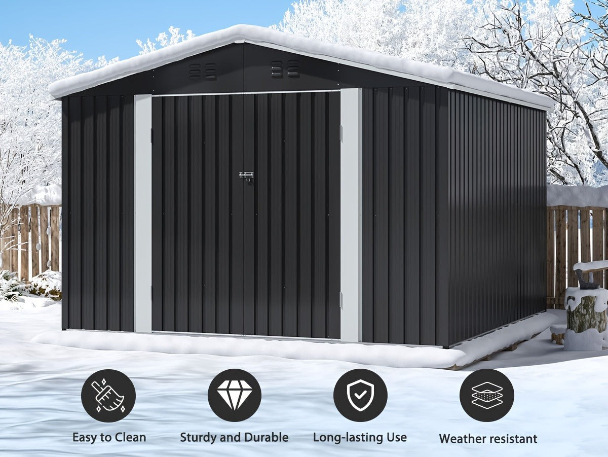 Polycarbonate Greenhouse Kit with Frame, for Garden, Patio and Yard Use, with the Listed Configuration