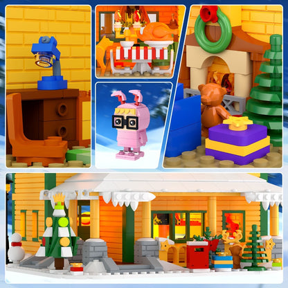 Christmas Story Building Blocks Set 1146 Pcs with the Listed Color, Size or Set Options for Everyday Use
