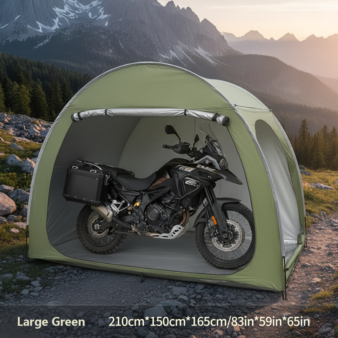 Bike Storage Tent Outdoor for Garden, Patio and Yard Use, with the Listed Configuration, for Everyday Use and Organized Storage