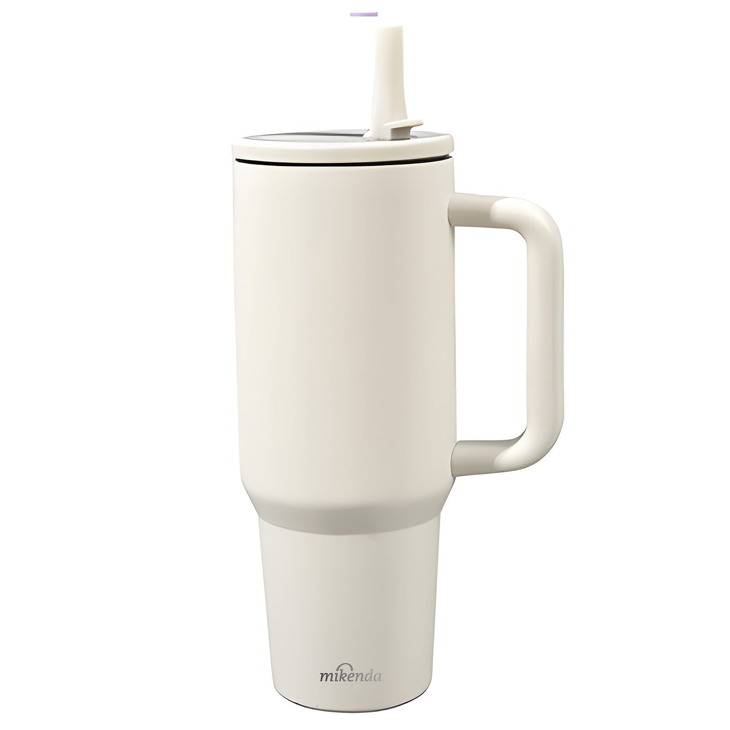 Insulated Tumbler, 40oz Stainless Steel Travel Cup with Lid, Foldable Straw and Six Color Options