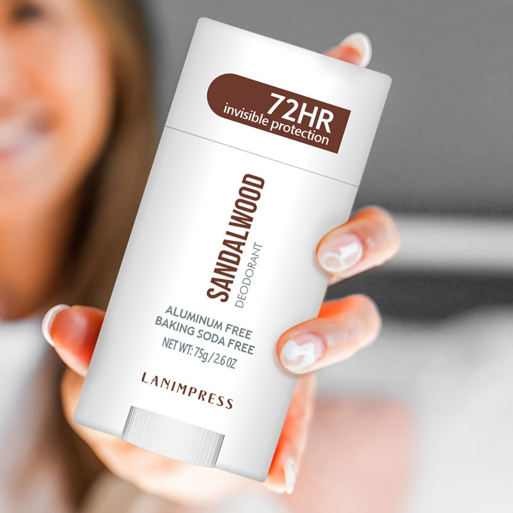 Natural Deodorant Stick Aluminum Free Baking Soda Free 72HR Invisible Protection with Witch for Entryways, Bedrooms and Living Spaces
