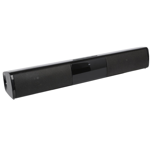 Compact 13-Inch TV Soundbar with Bluetooth, TWS Pairing, TF, AUX, FM Radio and USB Playback
