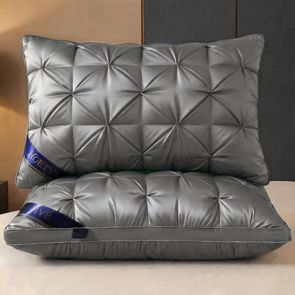 Pillows 2 Pack Queen King Size – Luxury Hotel Quality Deep Sleep Neck Support Pillow High Fluffiness Soft Breathable Fabric All Season Bed