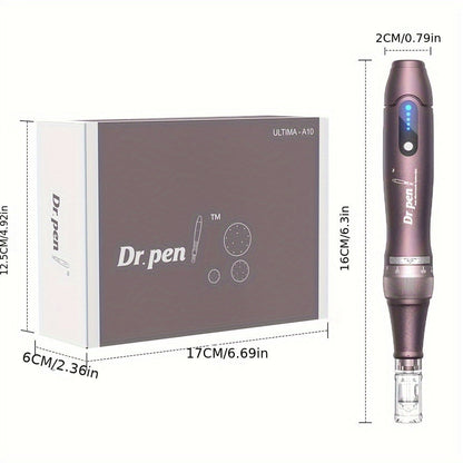 Dr. Pen A10 Microneedling Pen Kit 10PCS 0.25mm Cartridges for Bath Time, Home Spa and Personal Care