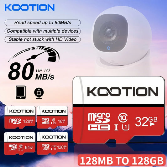 A1 C10 U1 Micro SD Card 5 Pack TF Memory Card 90MB/s High Speed 128MB to 128GB SDXC for Security for an Everyday Personal Care Routine