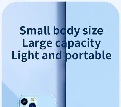 65000mAh Portable Power Bank with LED Display USB Charger for iPhone 17 16 15 14 13 12 11 XS Android Phones Tablets