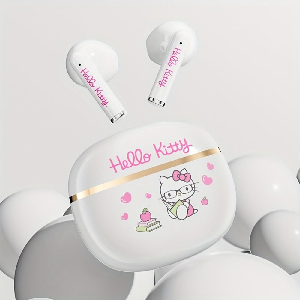 Wireless Earbuds Hello Kitty, Kuromi or Cinnamoroll Designs with Bluetooth 5.0 and Power Display