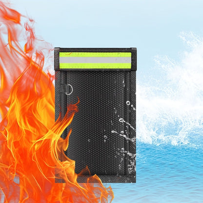 Faraday Bag Signal Blocking Pouch with Reflective Strips, EMP Protection Anti-Tracking Anti-Theft Sleeve for Laptop