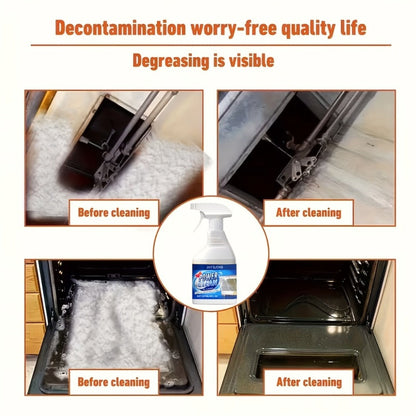 Kitchen Degreaser Spray Bubble Cleaner 237ml for Home Cooking, Dining and Outdoor Meals, with the Listed Configuration
