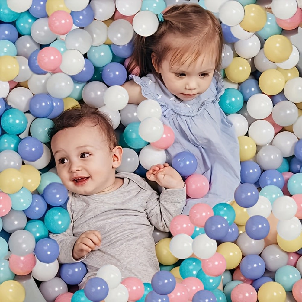 Ball Pit Balls 100/200 Pcs for Babies Toddlers PE Colorful Ocean Play Balls with the Listed Color, Size or Set Options for Everyday Use