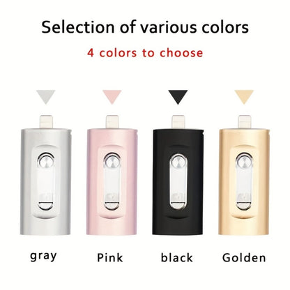USB Flash Drive 4-in-1 USB 3.0 Multi-Connector Drive with 128GB or 256GB Capacity and Four Color Options