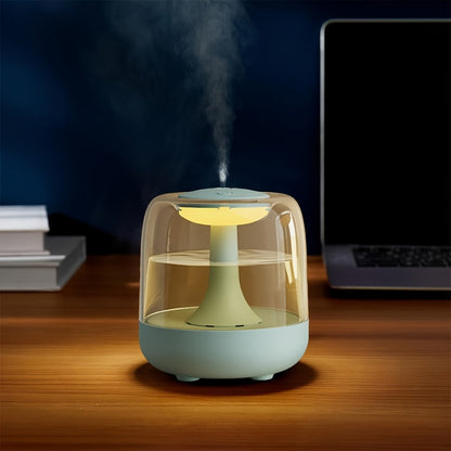 USB Humidifier with 7-Color Night Light for Entryways, Bedrooms and Living Spaces, with the Listed Configuration
