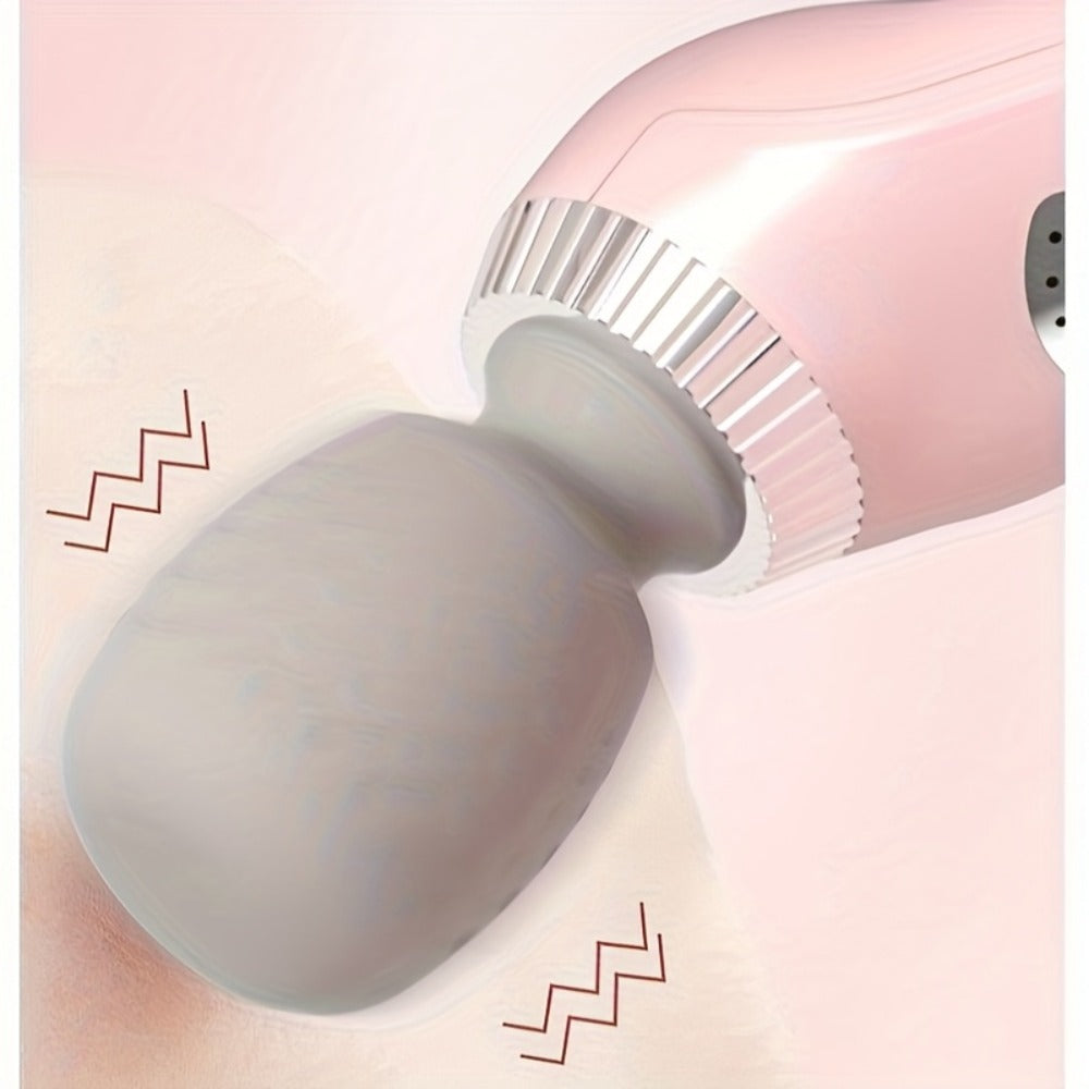 USB Rechargeable Vibration Massage Stick, Portable Handheld Full Body Massager for Neck, Back, Legs & Waist Relaxation