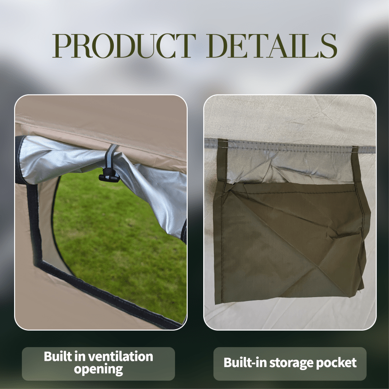 Bike Storage Tent Outdoor for Garden, Patio and Yard Use, with the Listed Configuration, for Everyday Use and Organized Storage